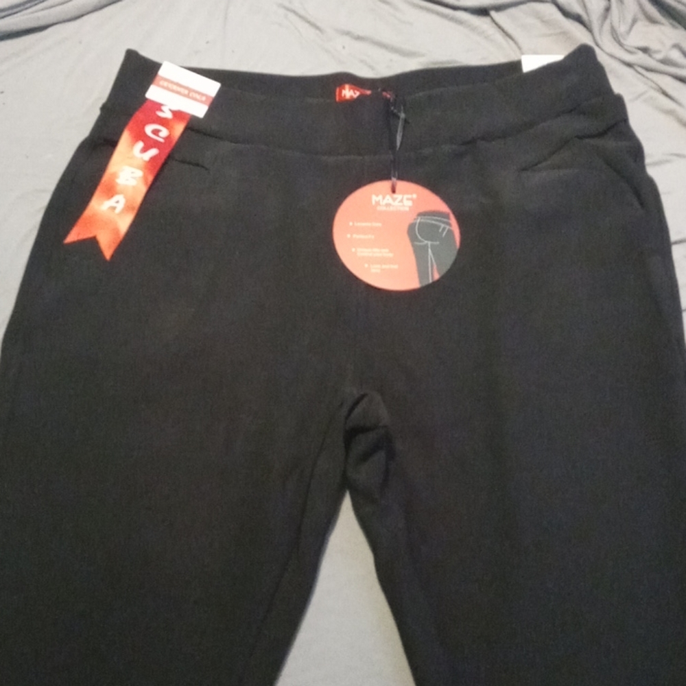 NWT Plus Size Black Pointe Pants Treggings